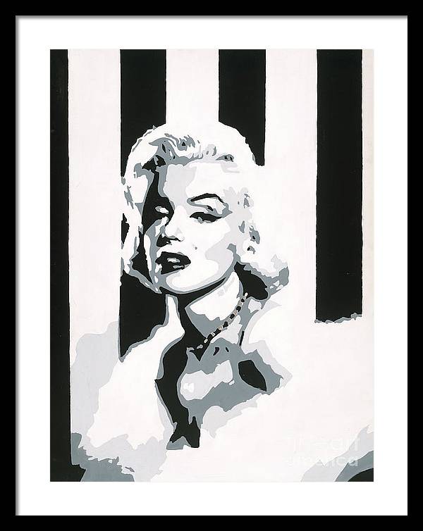 18" x 24" / Black / White