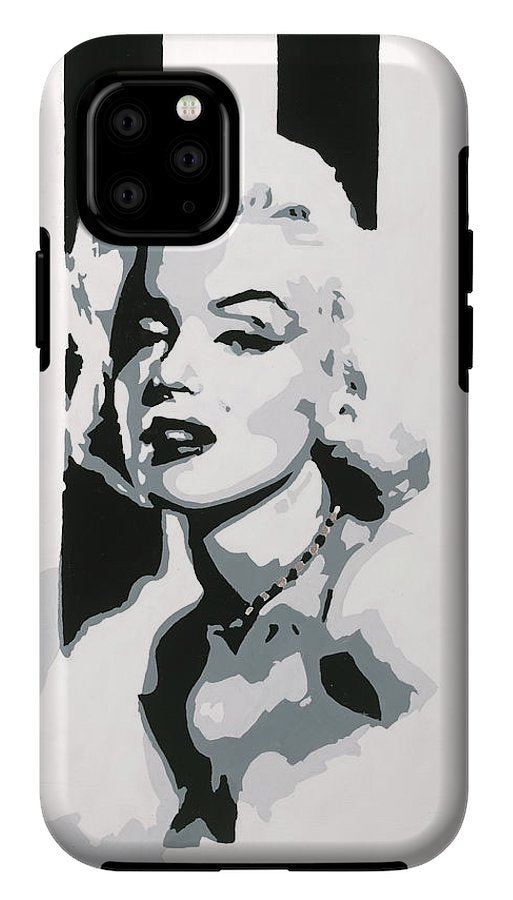 Black and White Marilyn - Phone Case