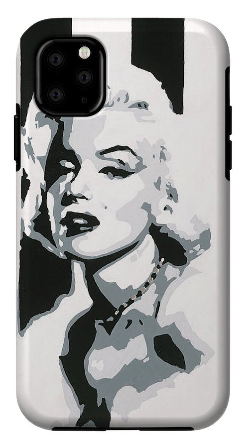 Black and White Marilyn - Phone Case