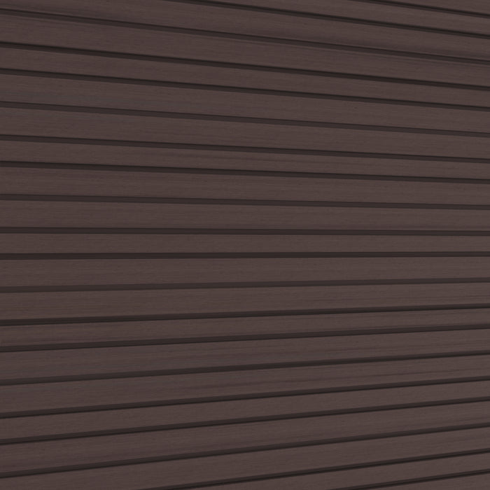NeoTimber Board and Batten Slatted Composite Cladding Board – Chocolate – Surface Texture Detail