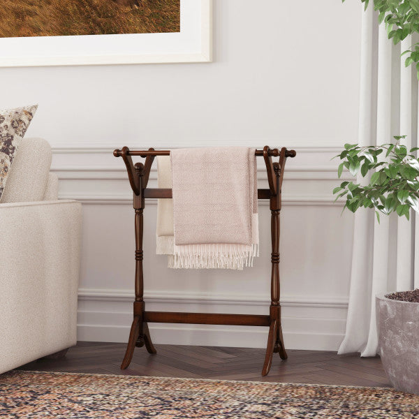 Boone Heirloom Cherry Blanket Rack