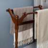 Boone Heirloom Cherry Blanket Rack