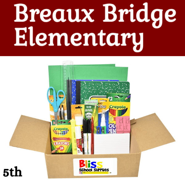 Breaux Bridge Elementary - Fifth Grade