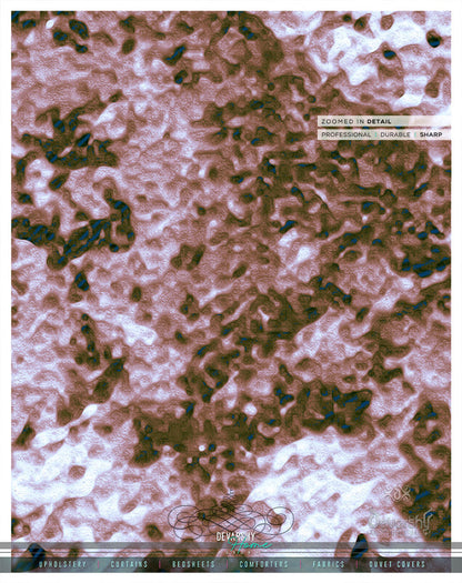Brown Abstract Art PREMIUM Curtain Panel, Available on 12 Fabrics, Made to Order. 100290