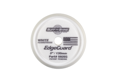 Buff & Shine EdgeGuard Polishing / Finishing White Foam Pad