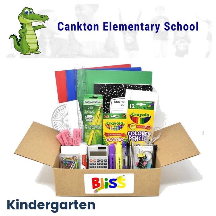 Cankton Elementary School Kindergarten School Supply Kit