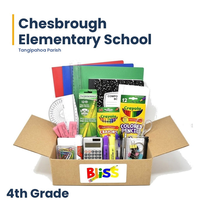 Chesbrough Elementary School 4th Grade School Supply Kit
