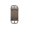 Claira Pewter Clothing Rack Short