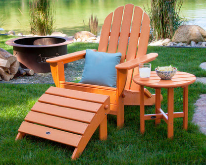 Classic Oversized Adirondack Folding Ottoman
