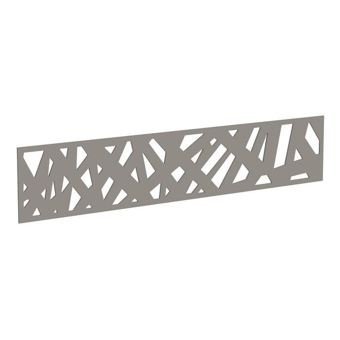 NeoTimber Contemporary Fence Screen - Silver Birch - Angled Close-Up