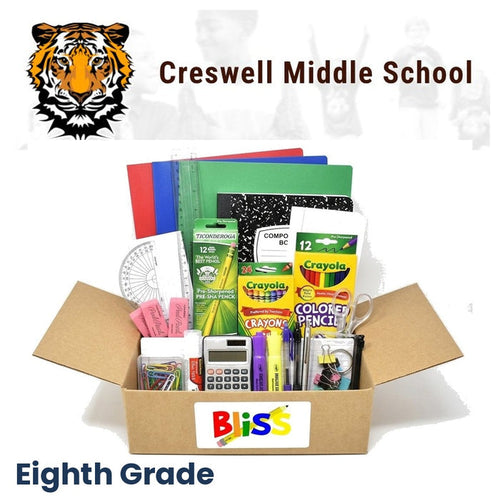 Creswell Middle School 8th Grade School Supply Kit