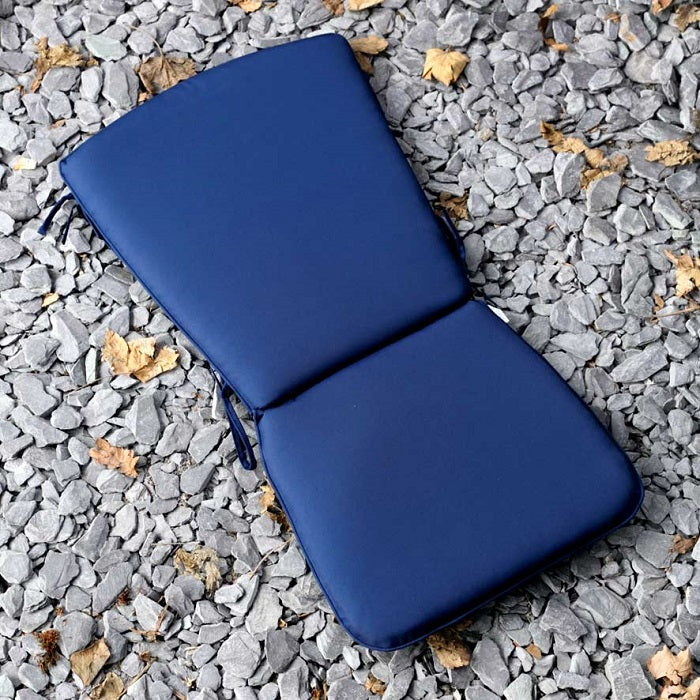 Curve Back Cushion - Blue