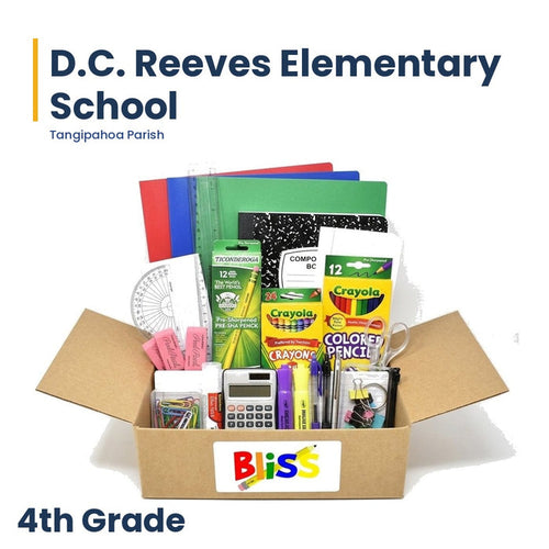 D.C. Reeves Elementary School 4th Grade School Supply Kit