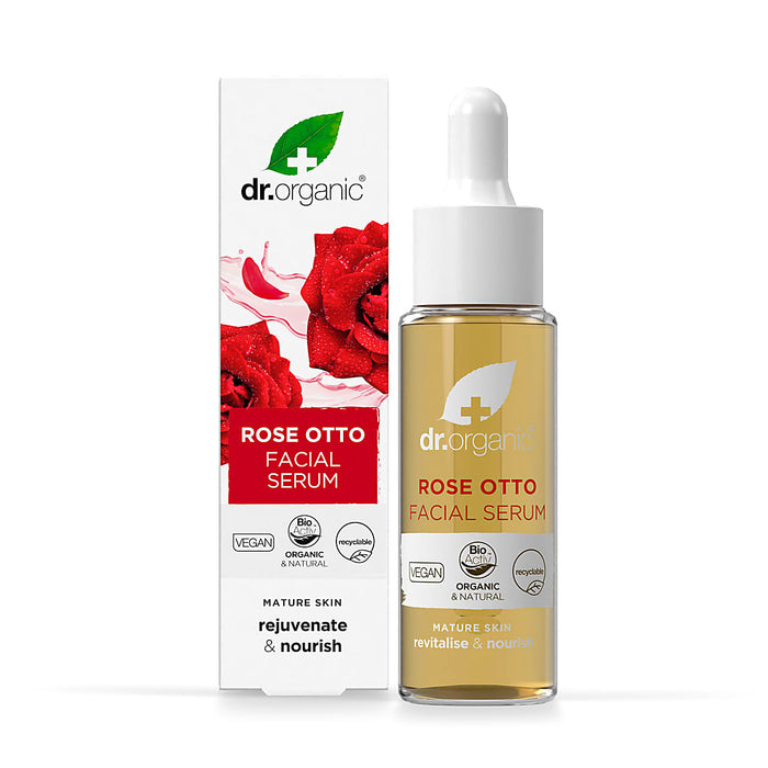 Dr Organic Rose Otto Face Facial Serum