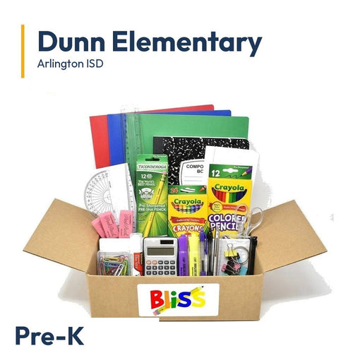 Dunn Elementary Pre-K School Supply Kit