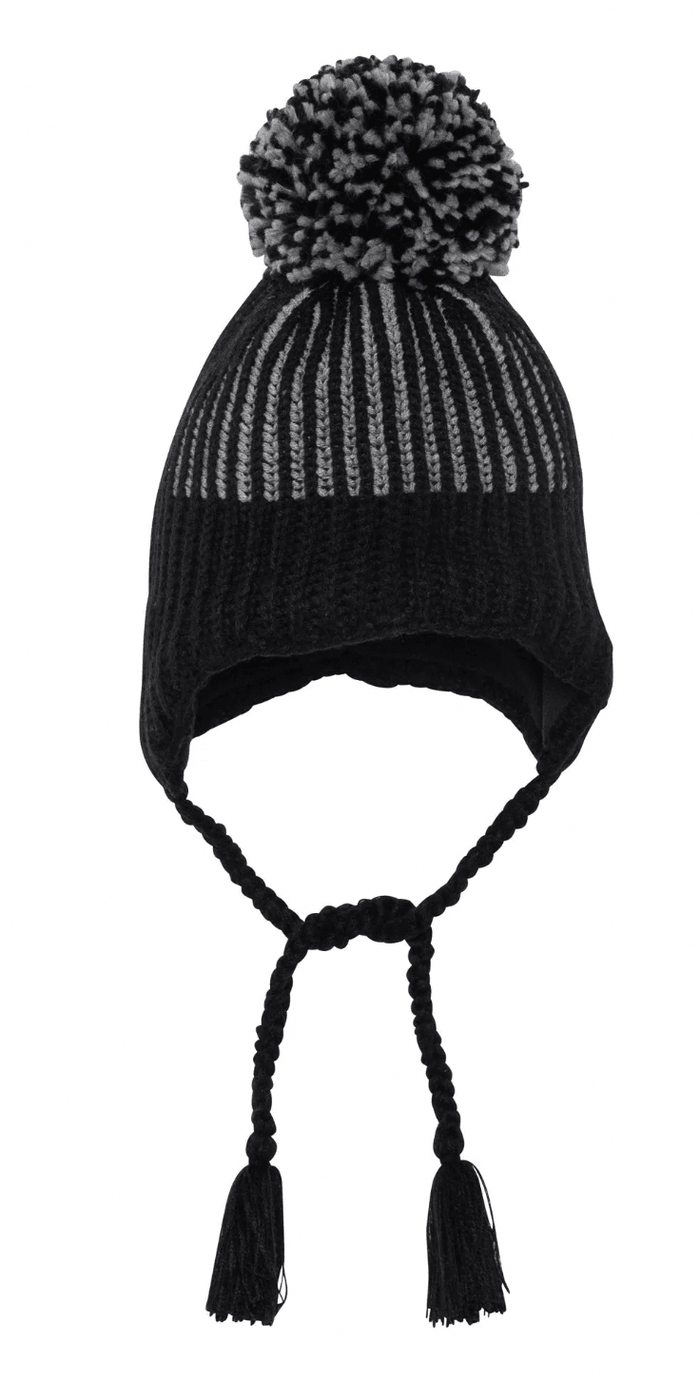 Earflap Knit Hat