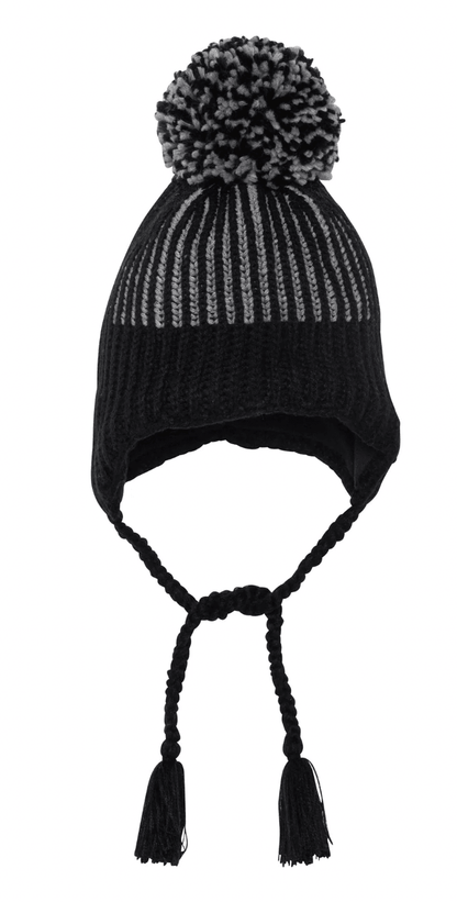 Earflap Knit Hat