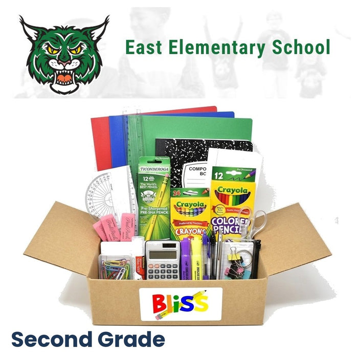 East Elementary School 2nd Grade School Supply Kit