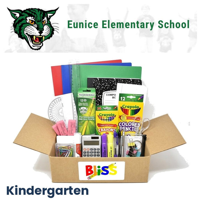 Eunice Elementary School Kindergarten School Supply Kit