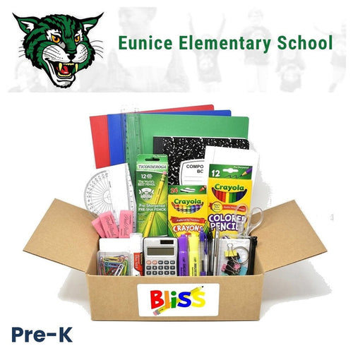 Eunice Elementary School Pre-K School Supply Kit