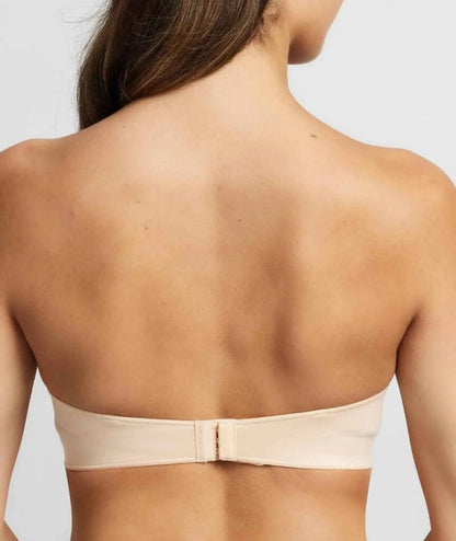 Finelines Memory Strapless Bra - Skin