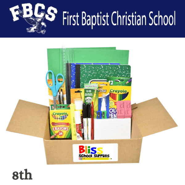 First Baptist Christian School - Eighth Grade