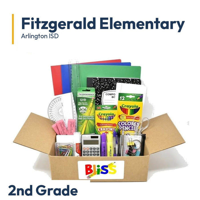 Fitzgerald Elementary 2nd Grade School Supply Kit