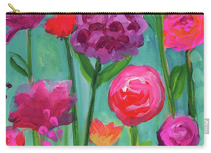 Floral Abyss 2 - Carry-All Pouch