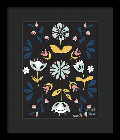 9.5" x 12" / Black / Black