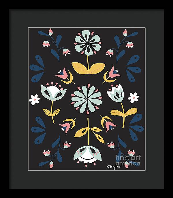 11.5" x 14" / Black / Black