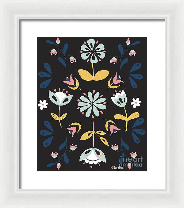 11.5" x 14" / White / White