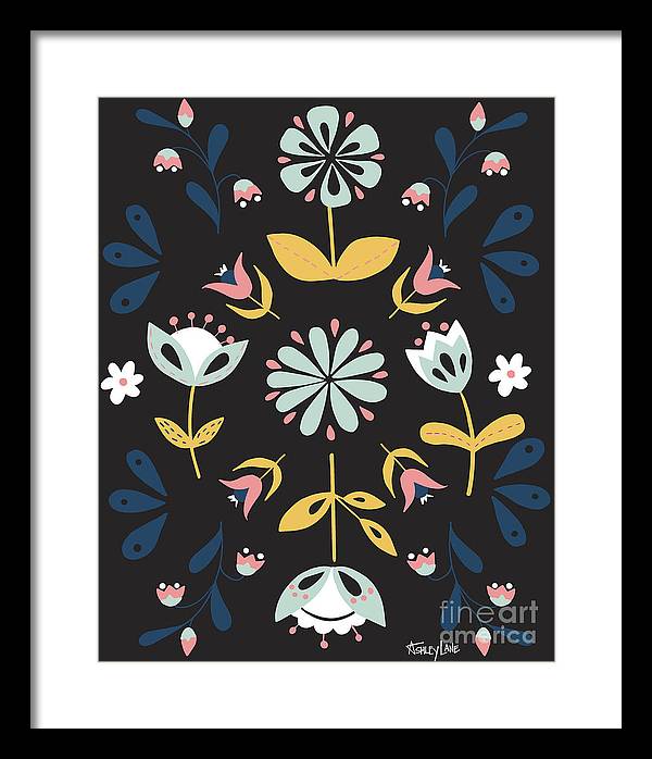 13" x 16" / Black / White
