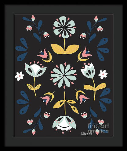 19.5" x 24" / Black / Black