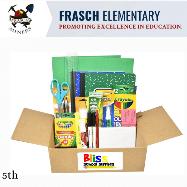 Frasch Elementary - Fifth Grade