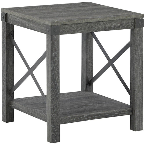 Freedan Grayish Brown End Table QK1045453