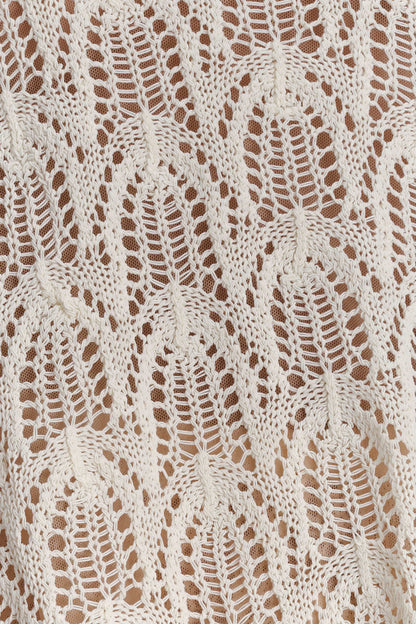 Glinda Crochet Pants - Ivory