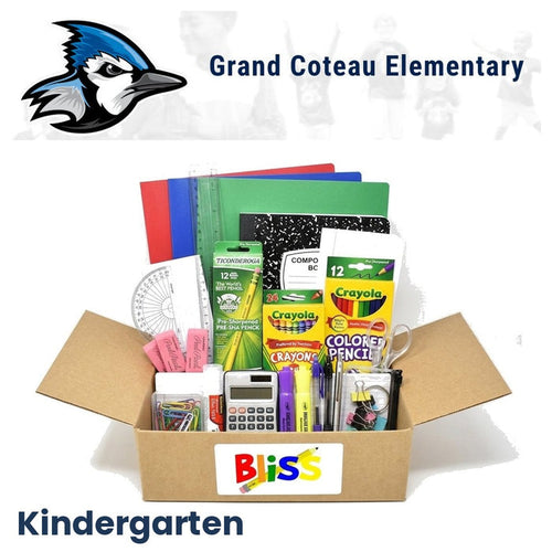 Grand Coteau Elementary School Kindergarten School Supply Kit