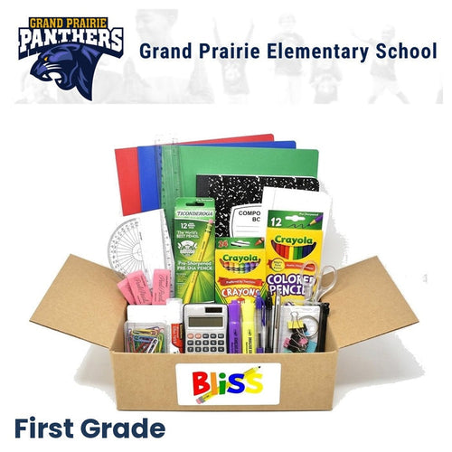 Grand Prairie Elementary School 1st Grade School Supply Kit