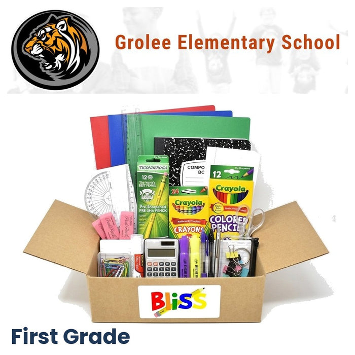 Grolee Elementary School 1st Grade School Supply Kit