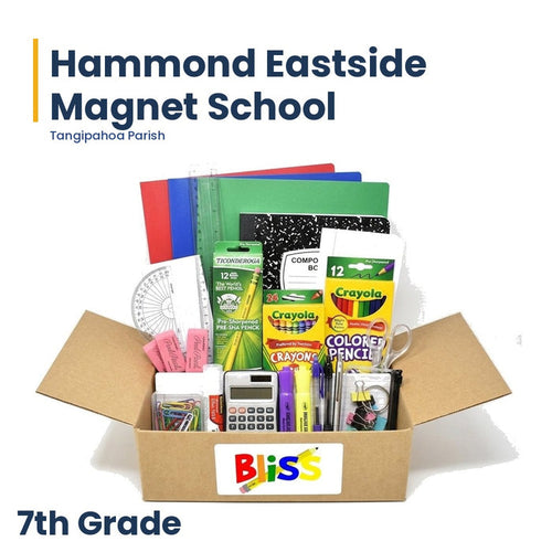 Hammond Eastside Magnet School 7th Grade School Supply Kit