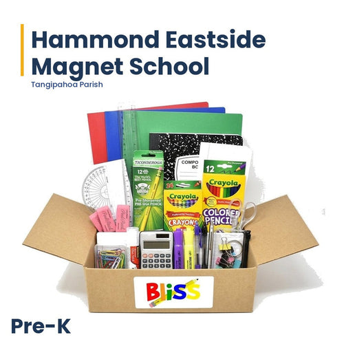 Hammond Eastside Magnet School Pre-K School Supply Kit