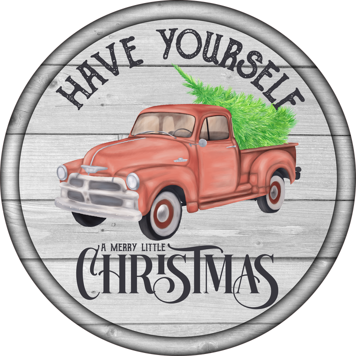 Have Yourself A Merry Little Christmas Sign, Holiday Sign Christmas Sign, Wreath Sign, Wreath Center