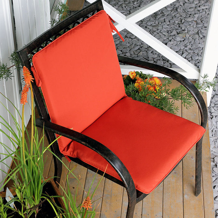 High Back Cushion - Terracotta