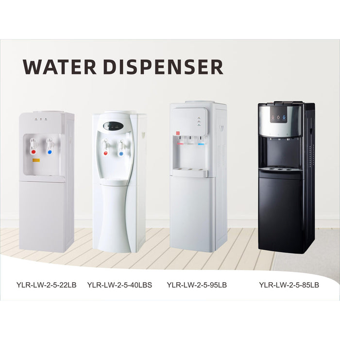 Hot And Cold Floor Standing Water Dispenser YLR-L W-2-5-22LB