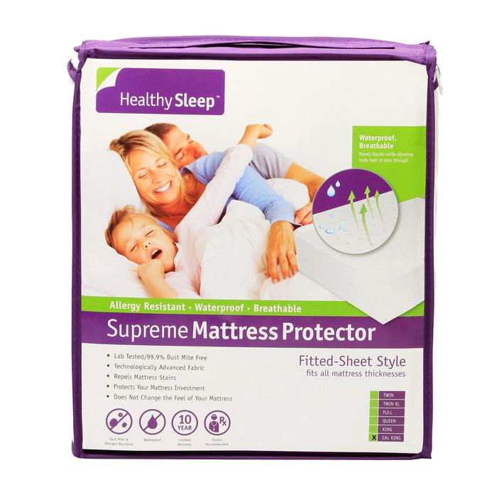 Swatch for the Healthy Sleep Rest And Protect California King Mattress Protector