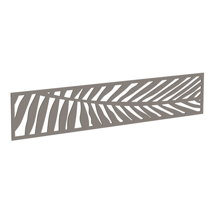 NeoTimber Leaf Fence Screen - Antique - Angled Close-Up