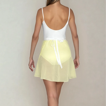 Limited Edition Limoncello Classical Chiffon Ballet Wrap Skirt