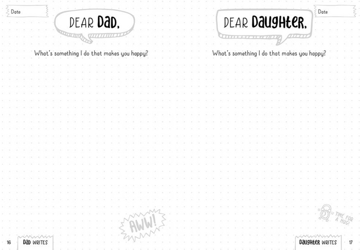 Love, Dad and Me: A Father & Daughter Keepsake Journal!