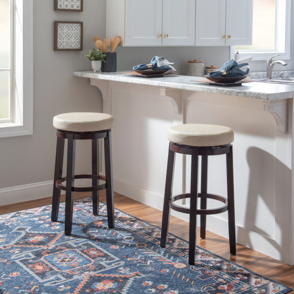 Maya Faux Leather Stool
