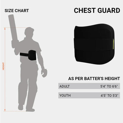 Moonwalkr Cricket Batting Chest Guard